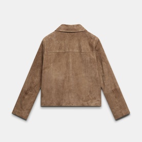 Patch Pocket Suede Jacket