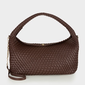 Deliberate Large Woven Shoulder Bag