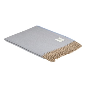 Alpaca and Lambswool Blue Moon Throw