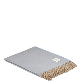 Alpaca and Lambswool Blue Moon Throw