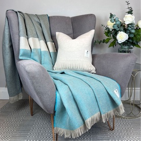 Chunky Porto Irish Linen Throw