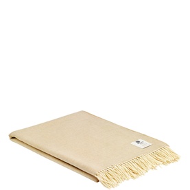 Lambswool Basswood Herringbone Throw