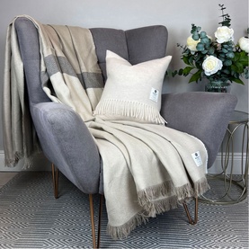 Chunky Lisbon Irish Linen Throw