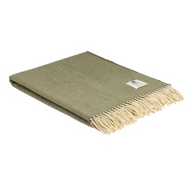 Lambswool Fern Herringbone Throw