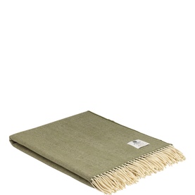 Lambswool Fern Herringbone Throw