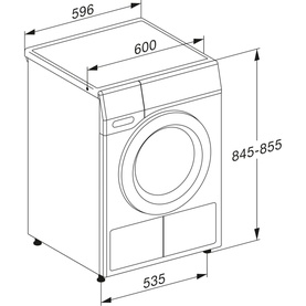 Heat Pump Tumble Dryer 8kg White