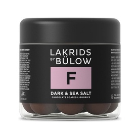 Dark Sea Salt Chocolate Coated Liquorice 125g