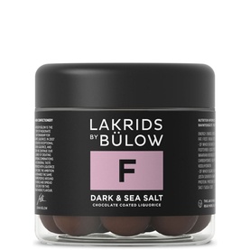 Dark Sea Salt Chocolate Coated Liquorice 125g