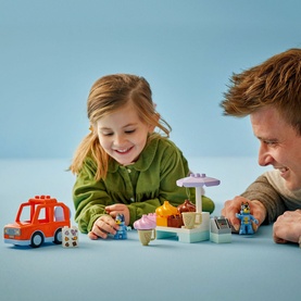DUPLO&reg; Bluey Ice Cream Trip with Bluey Toddler Toy