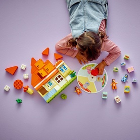 DUPLO&reg; Bluey: Bluey&rsquo;s Family House with Memory Game Interactive Toy