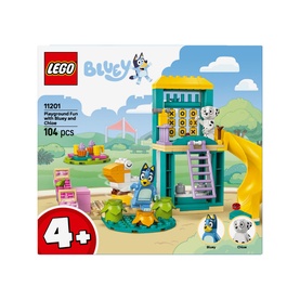Bluey Playground Fun With Bluey & Chloe Building Kit