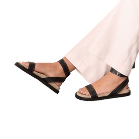 Ottie Contrast Stitch Sandal