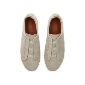Triple Stitch Fabric Low-Top Trainers