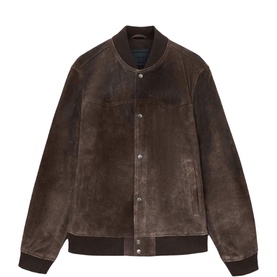 Stafford Suede Bomber Jacket