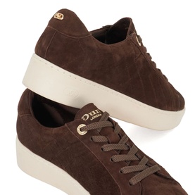 Egent Quilted Platform Trainers