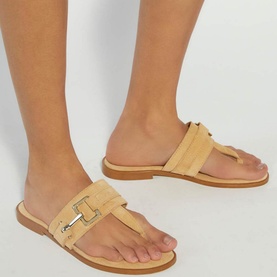 Lotica Buckle Toe Post Sandals