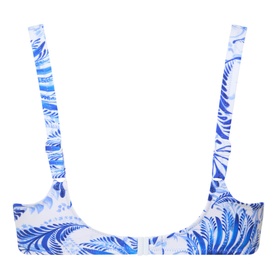 Hermine Printed Bikini Top