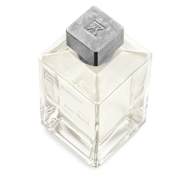Maison Francis Kurkdjian Petit Matin Eau de Parfum 200ml, clear glass flacon with grey engraved square cap