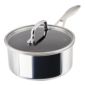Scratch Defense Stainless Steel Saucepan with Lid 20cm