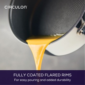 Scratch Defense Stainless Steel Saucepan with Lid 20cm