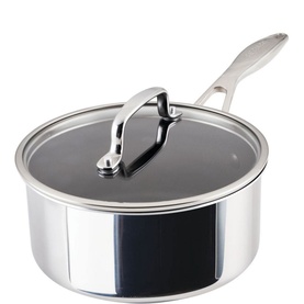 Scratch Defense Stainless Steel Saucepan with Lid 20cm