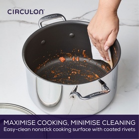 Scratch Defense Stainless Steel Four-Piece Pan Set