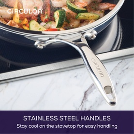 Scratch Defense Stainless Steel Two-Piece Pan Set