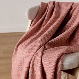 Inishcrone Herringbone Throw