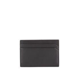 Tibby Contrast Logo Leather Cardholder