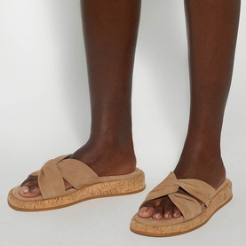 Lita Knotted Wedge Sandals