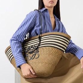 Anagram Stripes Large Tote Bag