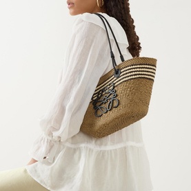 Anagram Stripes Small Tote Bag