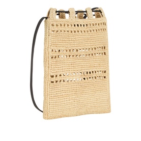 Logo Woven Pouch Bag