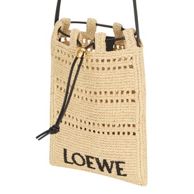 Logo Woven Pouch Bag