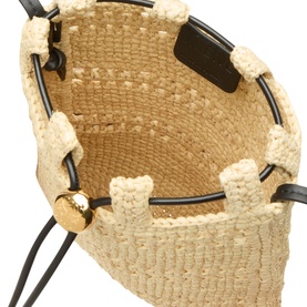 Logo Woven Pouch Bag