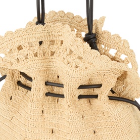 Flamenco Ruffle Medium Clutch