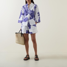 Jardin Print Resort Shirt