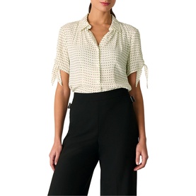 Oval Spot Tie Shirt
