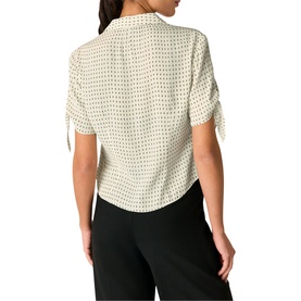Oval Spot Tie Shirt