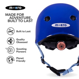 Micro Scooter Plain Medium Bike Helmet