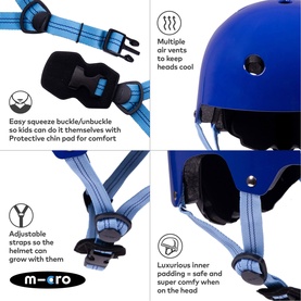 Micro Scooter Plain Extra Small Bike Helmet