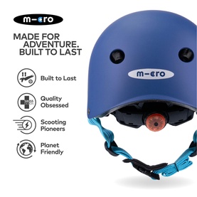 Micro Scooter Plain Medium Bike Helmet