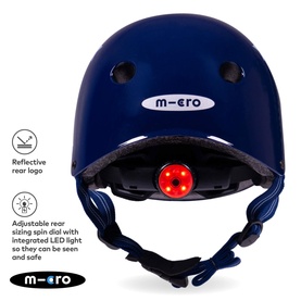 Micro Scooter Star Printed Medium Bike Helmet