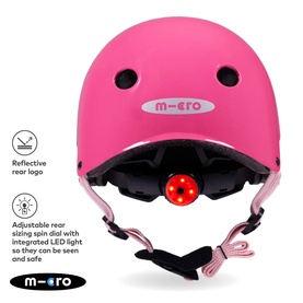 Micro Scooter Plain Extra Small Bike Helmet