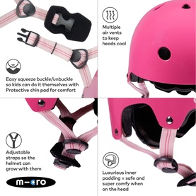 Micro Scooter Plain Extra Small Bike Helmet