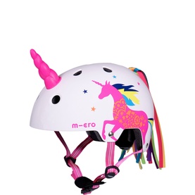 Micro Scooter Unicorn Printed Small Bike Helmet