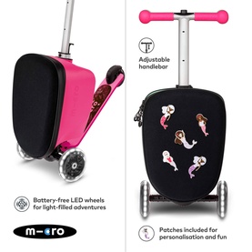 Micro Mini Micro LED Luggage