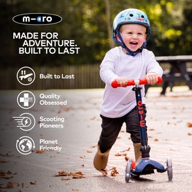 Mini Micro Foldable LED Scooter