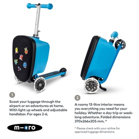 Micro Mini Micro LED Luggage