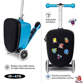Micro Mini Micro LED Luggage